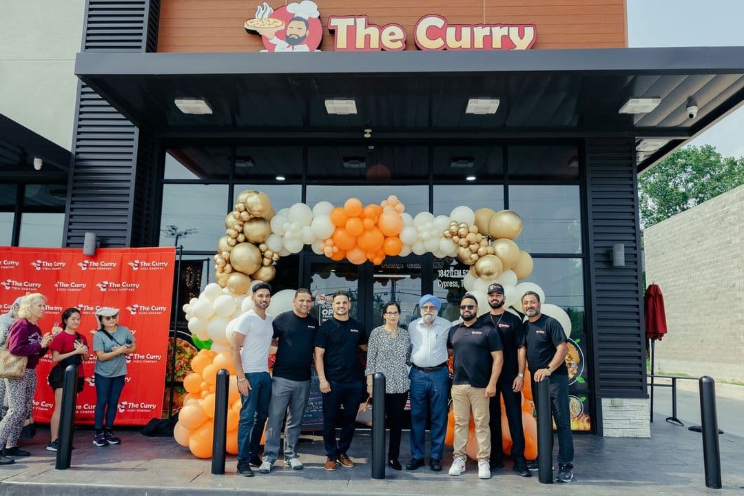 Grand opening of Curry Pizza Cypress, Texas location