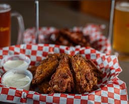 Dry rub wings